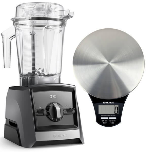 Vitamix 2300i Ascent Series Blender Slate With Free Gift