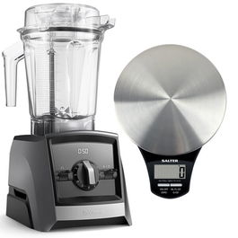 Vitamix 2300i Ascent Series Blender Slate With Free Gift