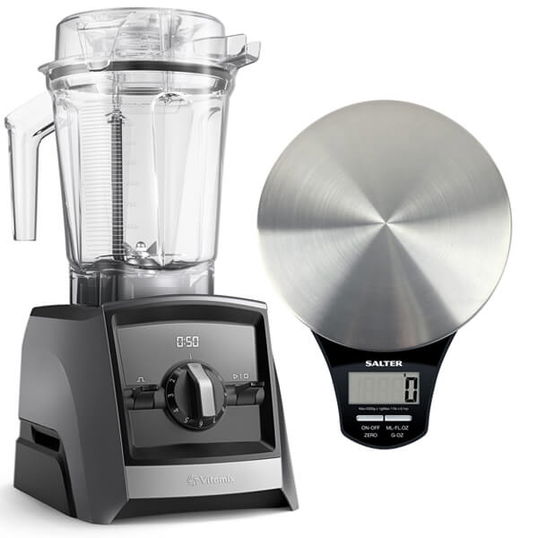 Vitamix 2300i Ascent Series Blender Slate With Free Gift