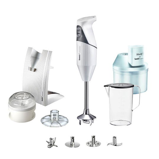 Bamix Superbox White 200W Hand Blender