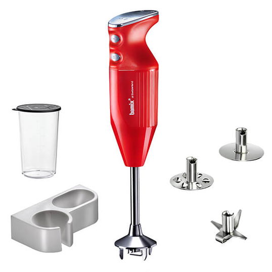 Bamix Mono C Red Chrome Hand Blender