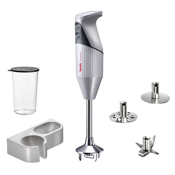 Bamix Mono D White Light Grey Hand Blender