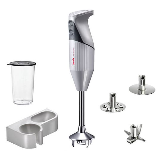 Bamix Mono D White Light Grey Hand Blender