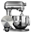 KitchenAid Artisan Medallion Silver 6.9L Bowl Lift Food Mixer with Free Gift