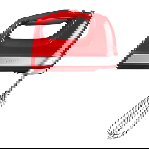 KitchenAid 9 Speed Hand Mixer Empire Red
