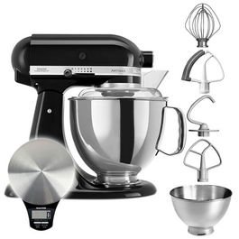 KitchenAid Artisan Mixer 175 Onyx Black with Free Gift