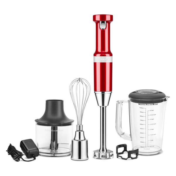KitchenAid Artisan Cordless Hand Blender - Candy Apple