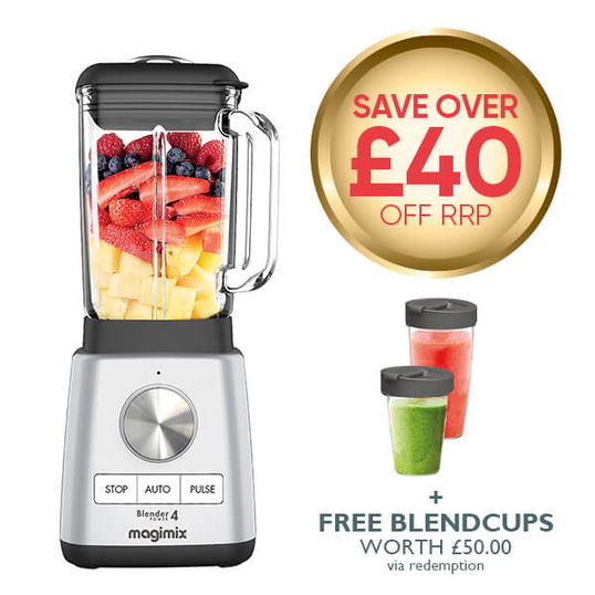 Magimix Blender Power 4 Satin With FREE Gift
