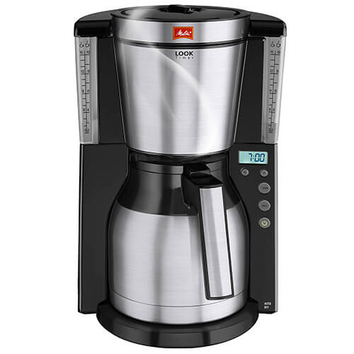 Melitta Look Therm Timer Black Filter Coffee Machine 1011-16