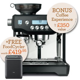 Sage The Oracle Black Truffle Coffee Machine With FREE Gifts