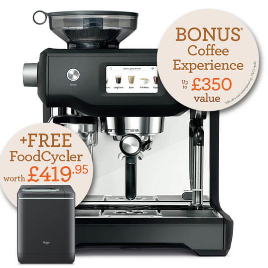 Sage The Oracle Touch Black Truffle Coffee Machine With FREE Gifts