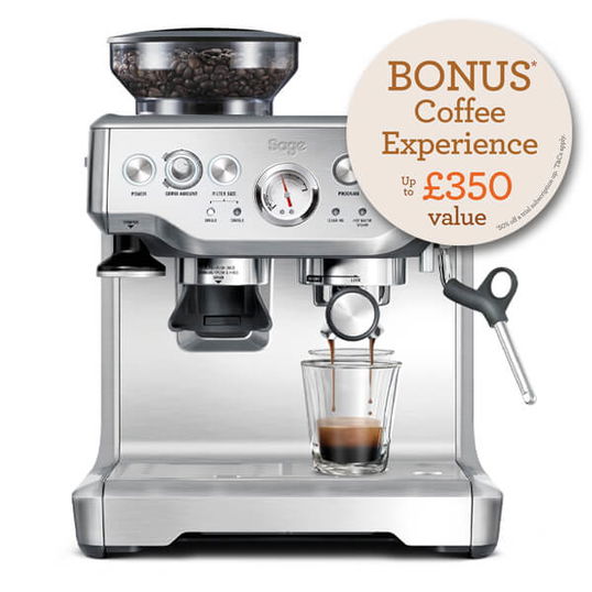 Sage The Barista Express Coffee Machine With FREE Gift