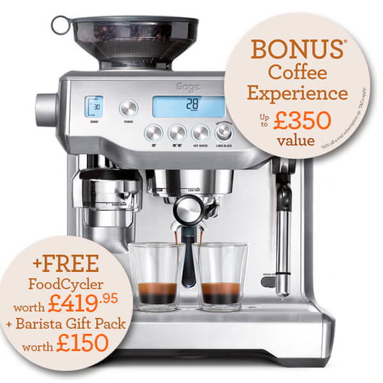 Sage The Oracle Coffee Machine With FREE Gifts