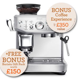 Sage The Barista Express Impress Coffee Machine With FREE Gift