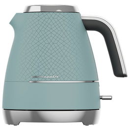 Beko Duck Egg Blue & Chrome Cosmopolis Dome Kettle
