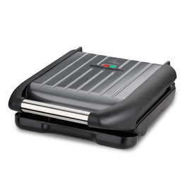 George Foreman Small Grey Steel Grill