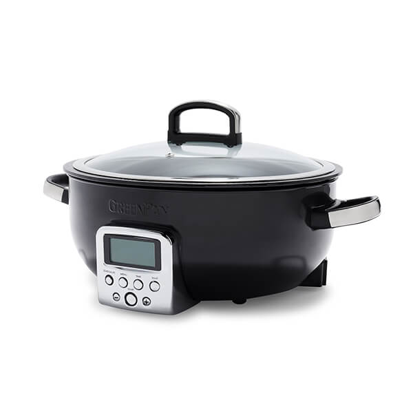 GreenPan Non-Stick Multicooker 5.6L Black