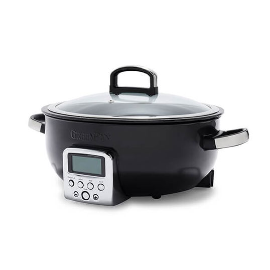 GreenPan Non-Stick Multicooker 5.6L Black