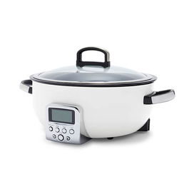 GreenPan Non-Stick Multicooker 5.6L Cream