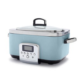 GreenPan Non-Stick Slow Cooker 6L Blue