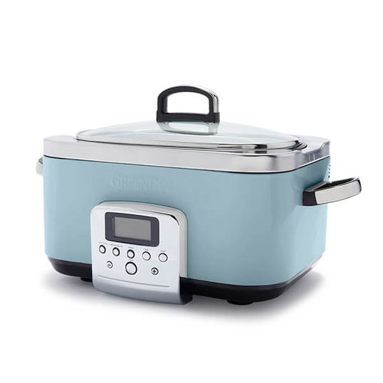 GreenPan Non-Stick Slow Cooker 6L Blue