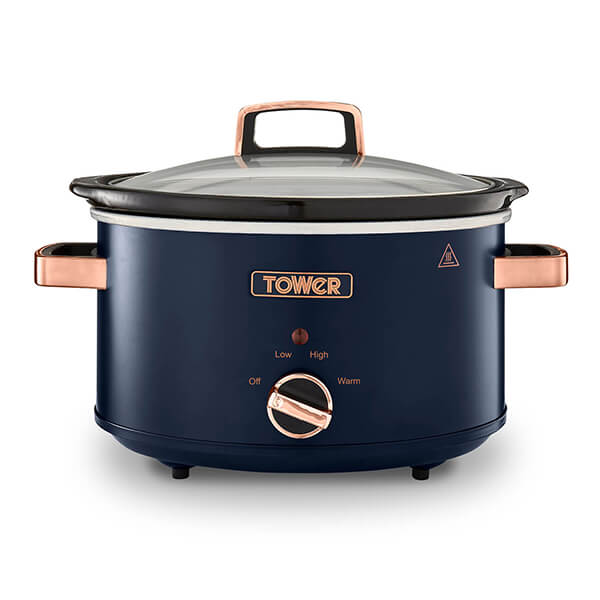 Tower Cavaletto 3.5 Litre Slow Cooker Midnight Blue