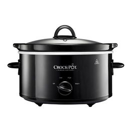 Crock Pot 3.7L Black Slow Cooker