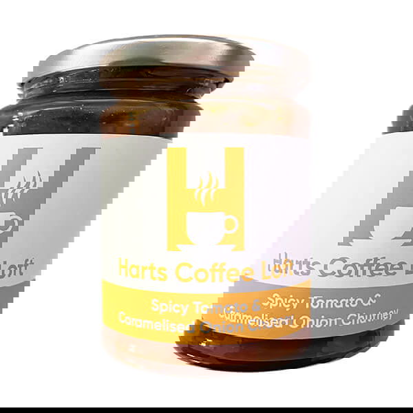 Harts Coffee Loft Spicy Tomato & Caramelised Onion Chutney 320g