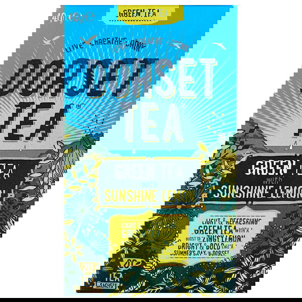 Dorset Tea Pure Green Tea with Sunshine Lemon 20 Bags