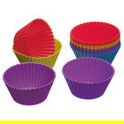 Colourworks Pack of Twelve Silicone 7cm Cupcake Cases