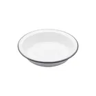 Living Nostalgia Enamel 18cm Round Pie Dish
