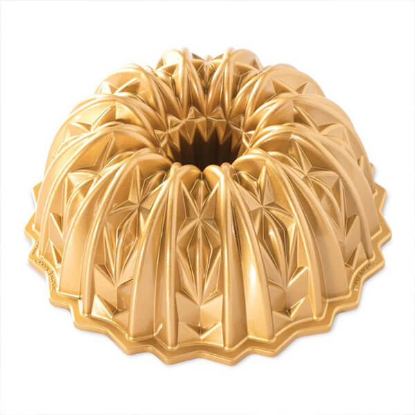Nordic Ware Crystal Bundt Pan Gold