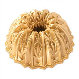 Nordic Ware Crystal Bundt Pan Gold