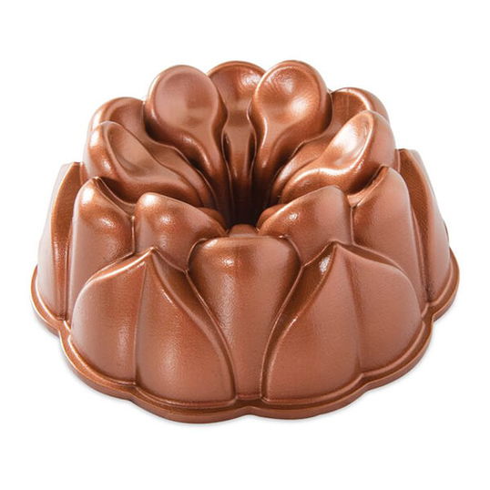 Nordic Ware Magnolia Bundt Pan Copper