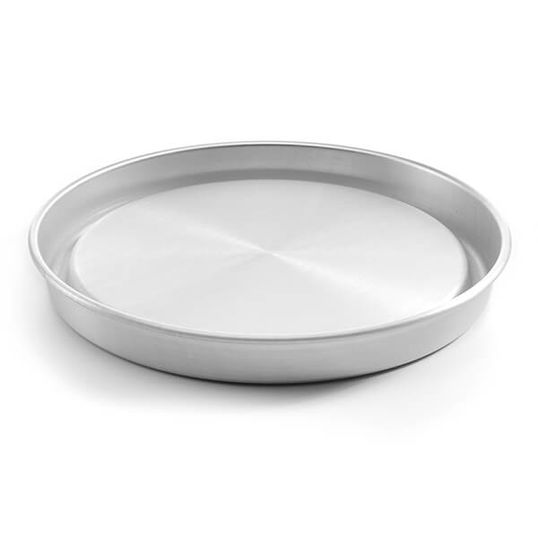 Mermaid by Samuel Groves Silver Anodised 12` Sponge Flan Tin