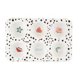 Eleanor Bowmer Ceramic Muffin Tin Dalmatian