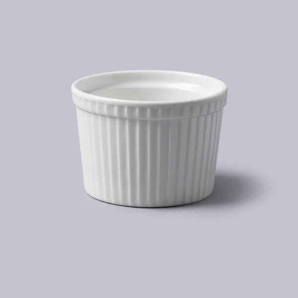 W.M.Bartleet & Sons 8cm Deep Ramekin White