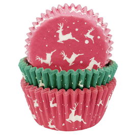 Anniversary House Reindeer Cupcake Cases