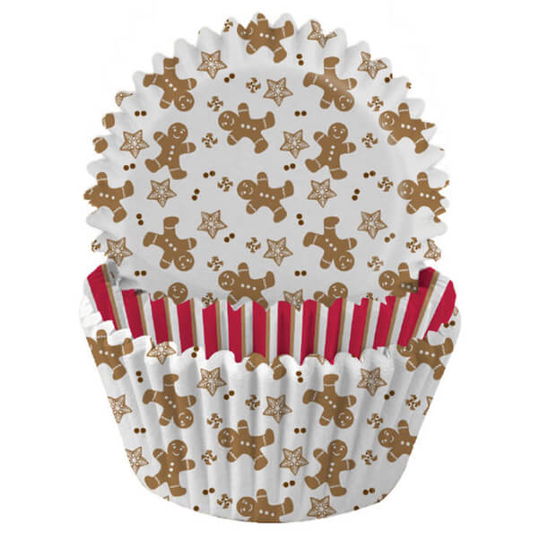 Anniversary House Gingerbread Swirl Cupcake Cases