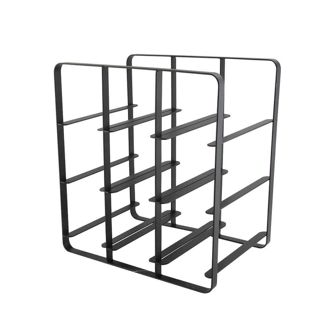 Apollo Flat Iron Wine Rack 9-bottle