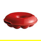 Emile Henry Burgundy Crown Bread Roll Baker 30.5cm
