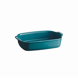 Emile Henry Mediterranean Blue Ultime Rectangular Baking Dish 30cm x 19cm