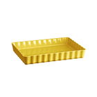 Emile Henry Provence Yellow Deep Rectangular Tart Dish 34cm x 24cm
