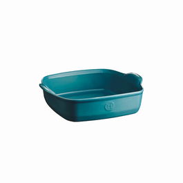 Emile Henry Mediterranean Blue Square Baking Dish 28cm