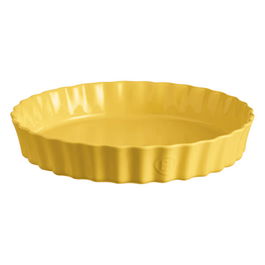 Emile Henry Provence Yellow Deep Tart Dish 32cm