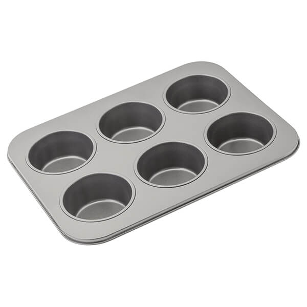 Judge Bakeware 6 Cup Non-Stick Cupcake/Muffin Tin