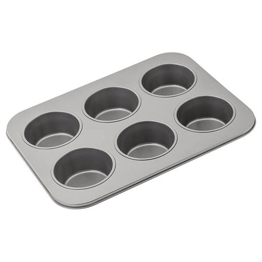 Judge Bakeware 6 Cup Non-Stick Cupcake/Muffin Tin
