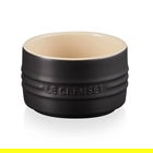 Le Creuset Satin Black Stoneware Stackable Ramekin