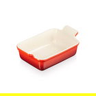 Le Creuset Cerise Stoneware Small 19cm Heritage Rectangular Dish