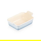 Le Creuset Coastal Blue Stoneware Small 19cm Heritage Rectangular Dish
